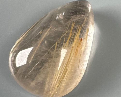 ルチルクォーツ 19ミリ ルース Tu1841 天然石 pinky 通販 19139547