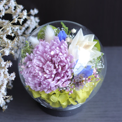 無料ラッピング付】ラプンツェルの花時計＊プリザープドフラワー