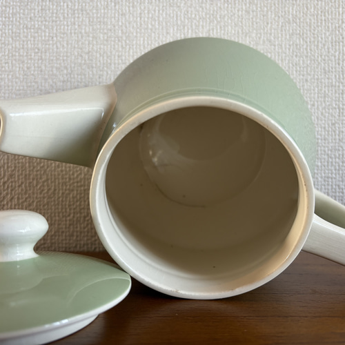 フランスの古いティーポット ドリップポット レトロ アンティーク 骨董