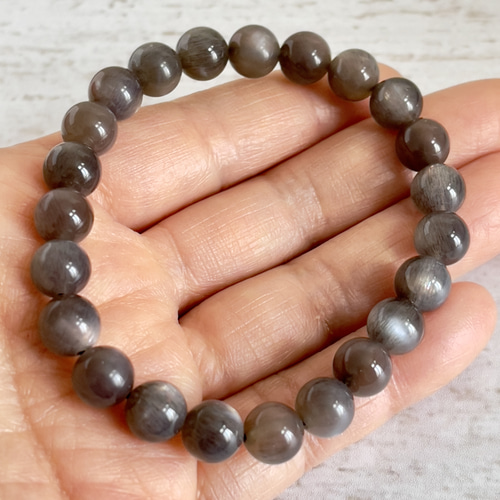 レア　ヒマラヤ　サンムーンストーンブレス レア ヒマラヤサンムーンストーンブレス ブレスレット Himal