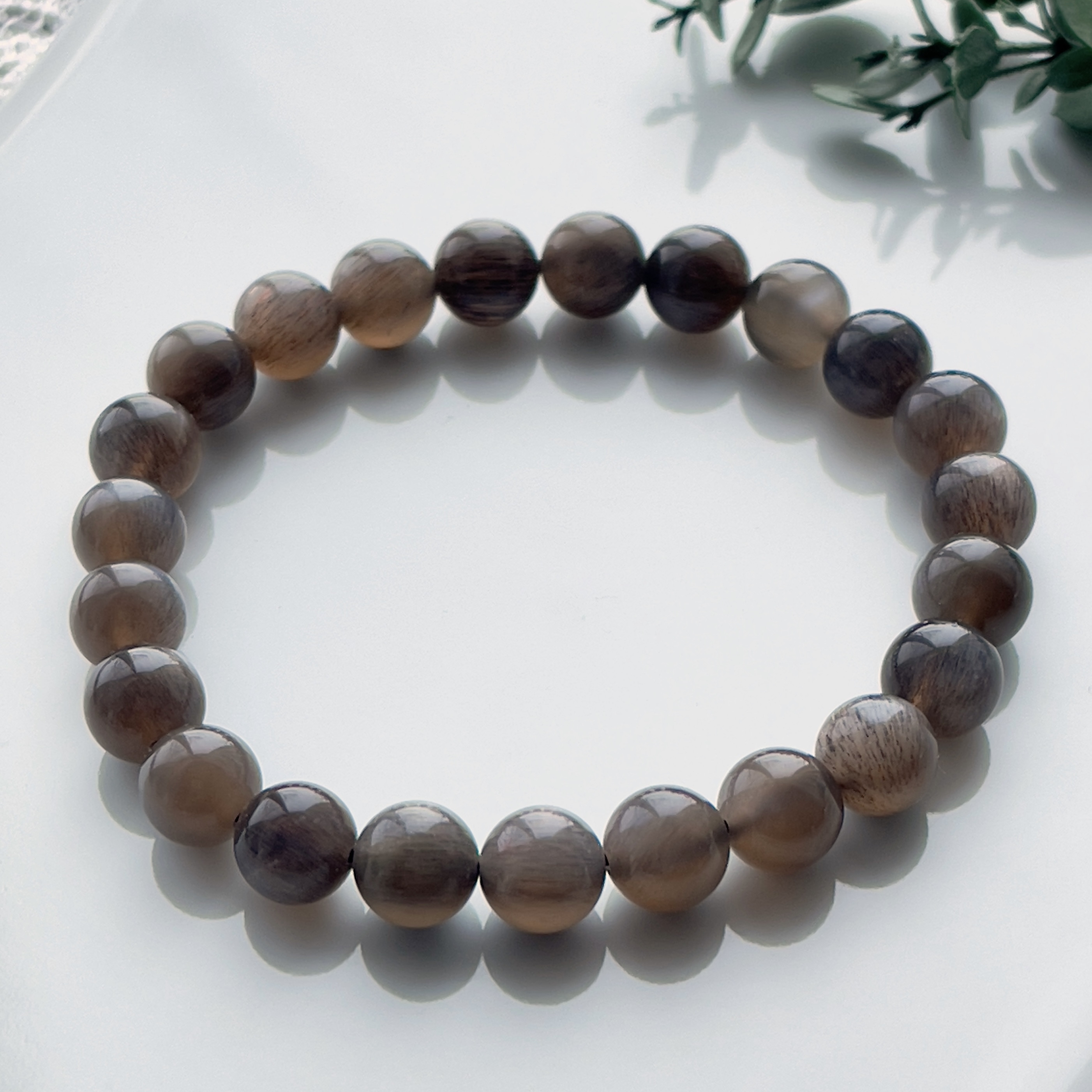 レア　ヒマラヤ　サンムーンストーンブレス レア ヒマラヤサンムーンストーンブレス ブレスレット Himal 〜harmony