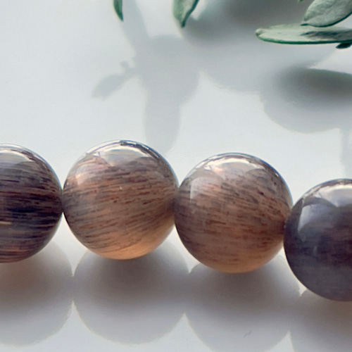 レア　ヒマラヤ　サンムーンストーンブレス レア ヒマラヤサンムーンストーンブレス ブレスレット Himal