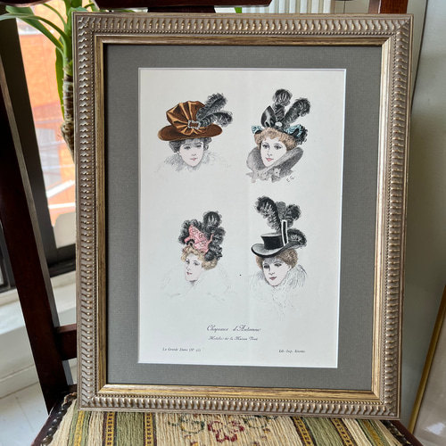 フランス アンティーク 1890年代 絵画②