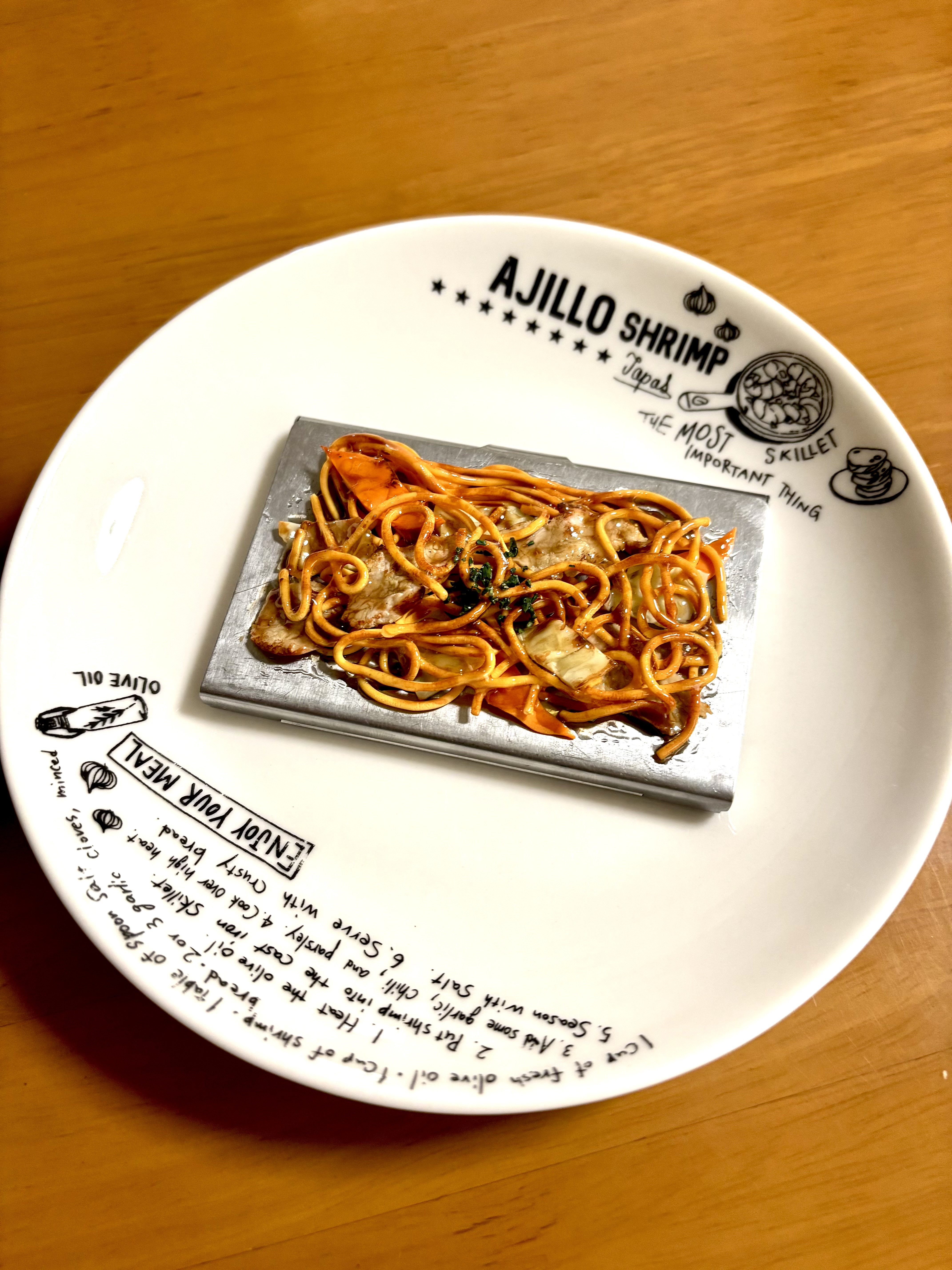 焼きそば　名刺入れ(*⁰▿⁰*)