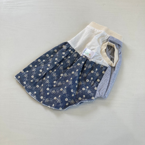 犬服 デニムニットワンピース ハンドメイド 【公式通販】