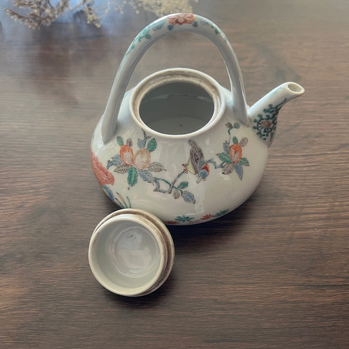 修理済＞伊万里柿右衛門様式急須