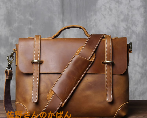レトロ本革通勤ハンドバッグトップ牛革旧郵便差出バッグイギリス風本革