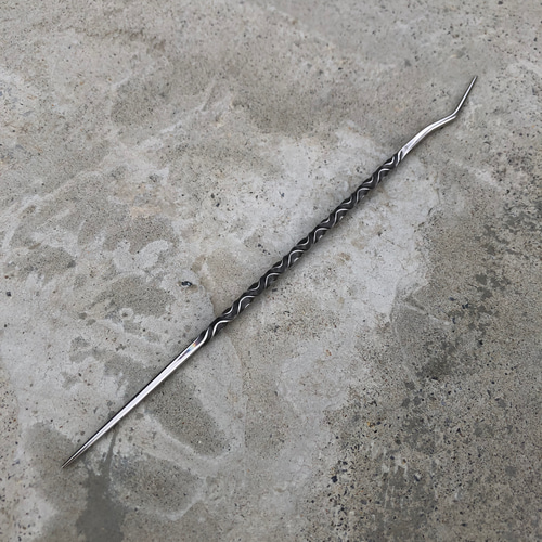 stainless soil sticks 3mm 10°オフセット ソイルスティック 根かき棒