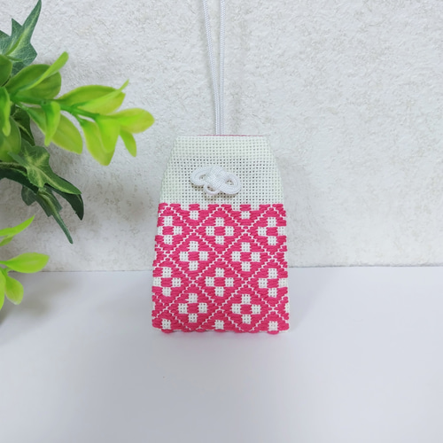 ☆専用☆こぎん刺し お守り袋 10こ 1_6fd42cd68103f8c0683950554837