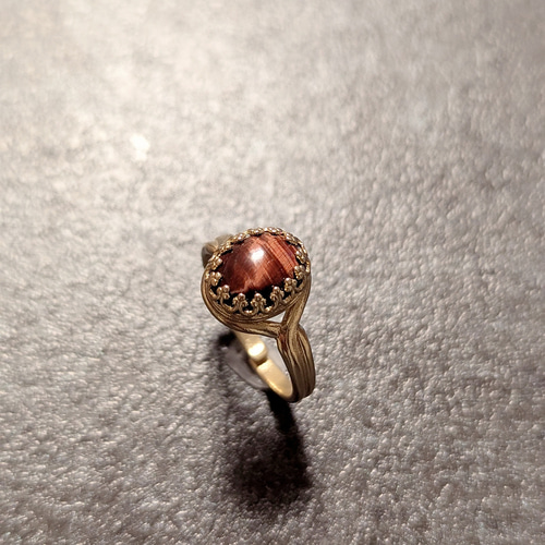 レッドタイガーアイ リング タイガーアイ リング 天然石 リング 天然石