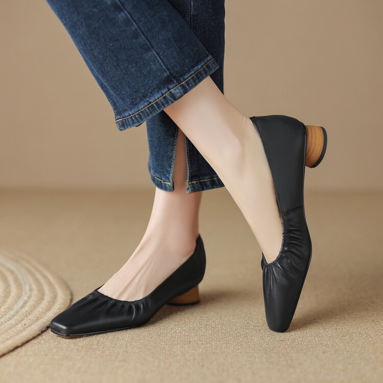 ★サイズ交換可能★シンプルなデザイン  　パンプス　 3color 9623-1