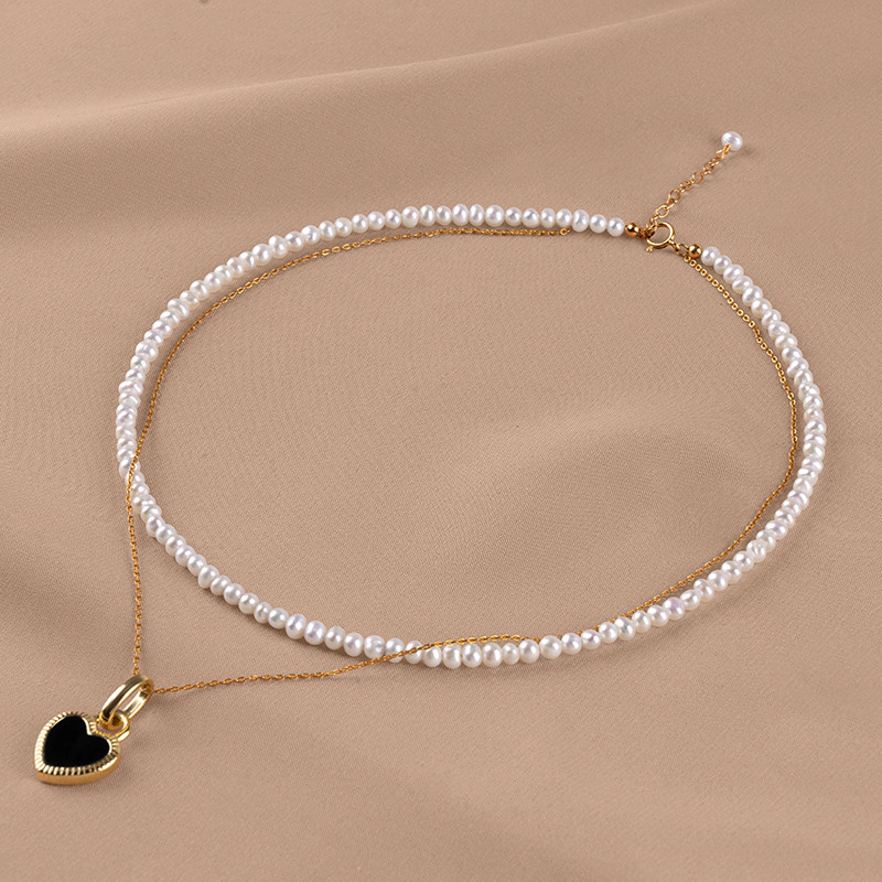 4mm淡水パールのネックレス　真珠　淡水真珠 淡水パール  6月誕生石 ブライダル ウェディング 結婚式 5,833円