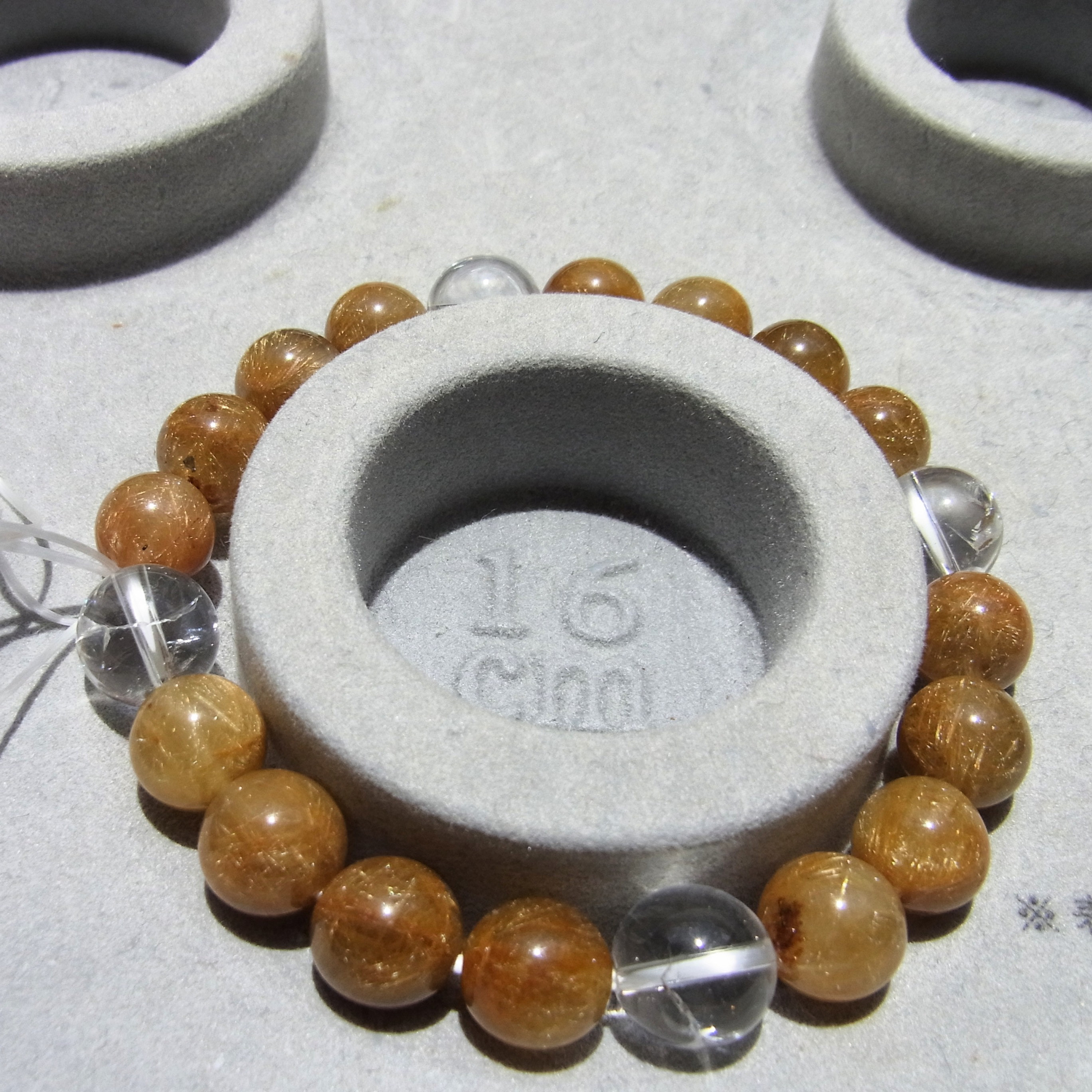 ルチルクォーツ　ブレスレット