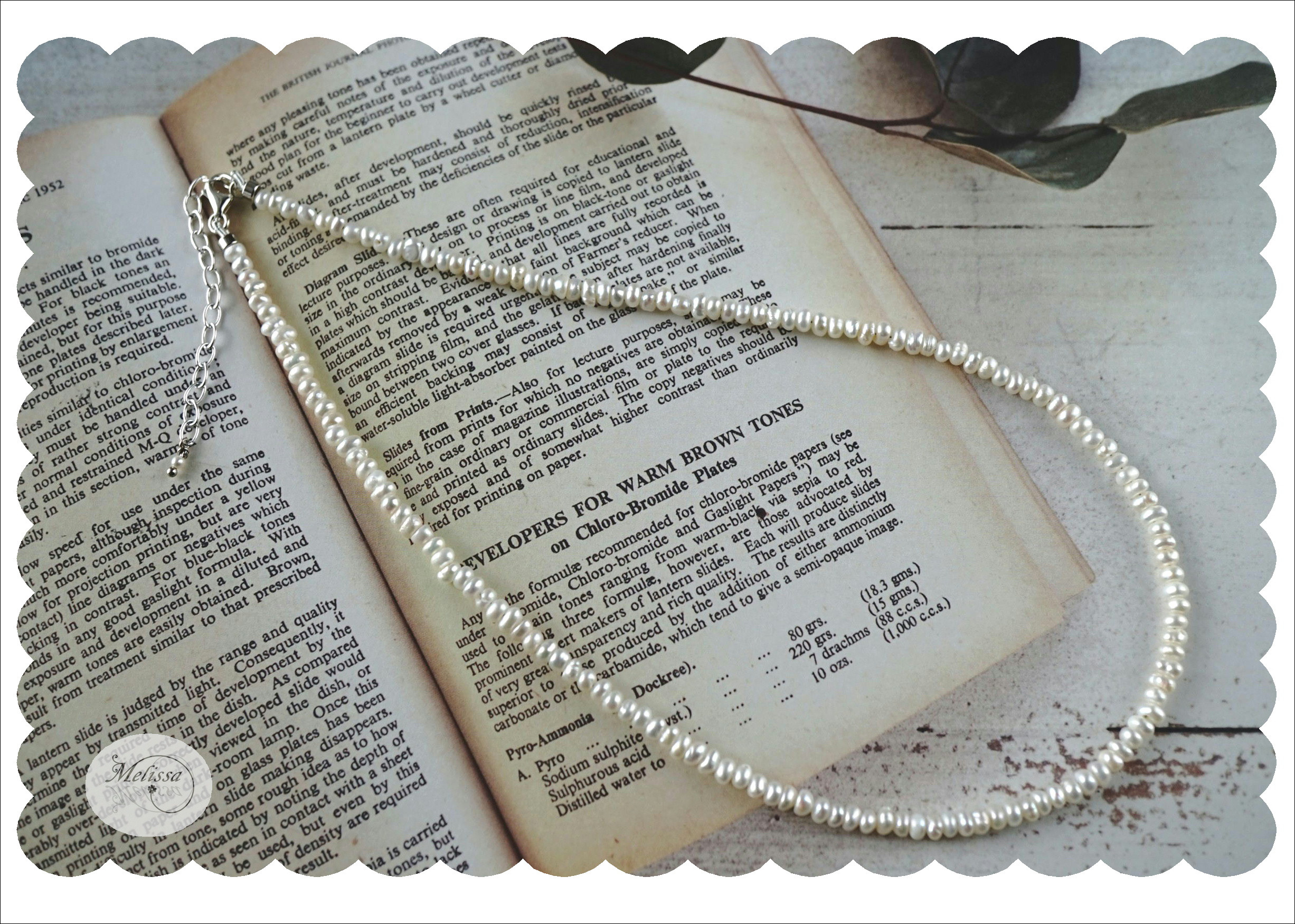 淡水パールのロンデルネックレス Ⅰ