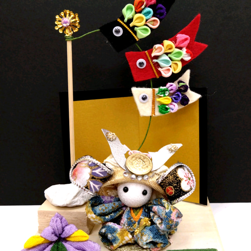 5月人形 こどもの日 こいのぼり 兜 つまみ細工 五月人形 5月人形 こどもの日 こいのぼり 兜 つまみ細工 五月人形