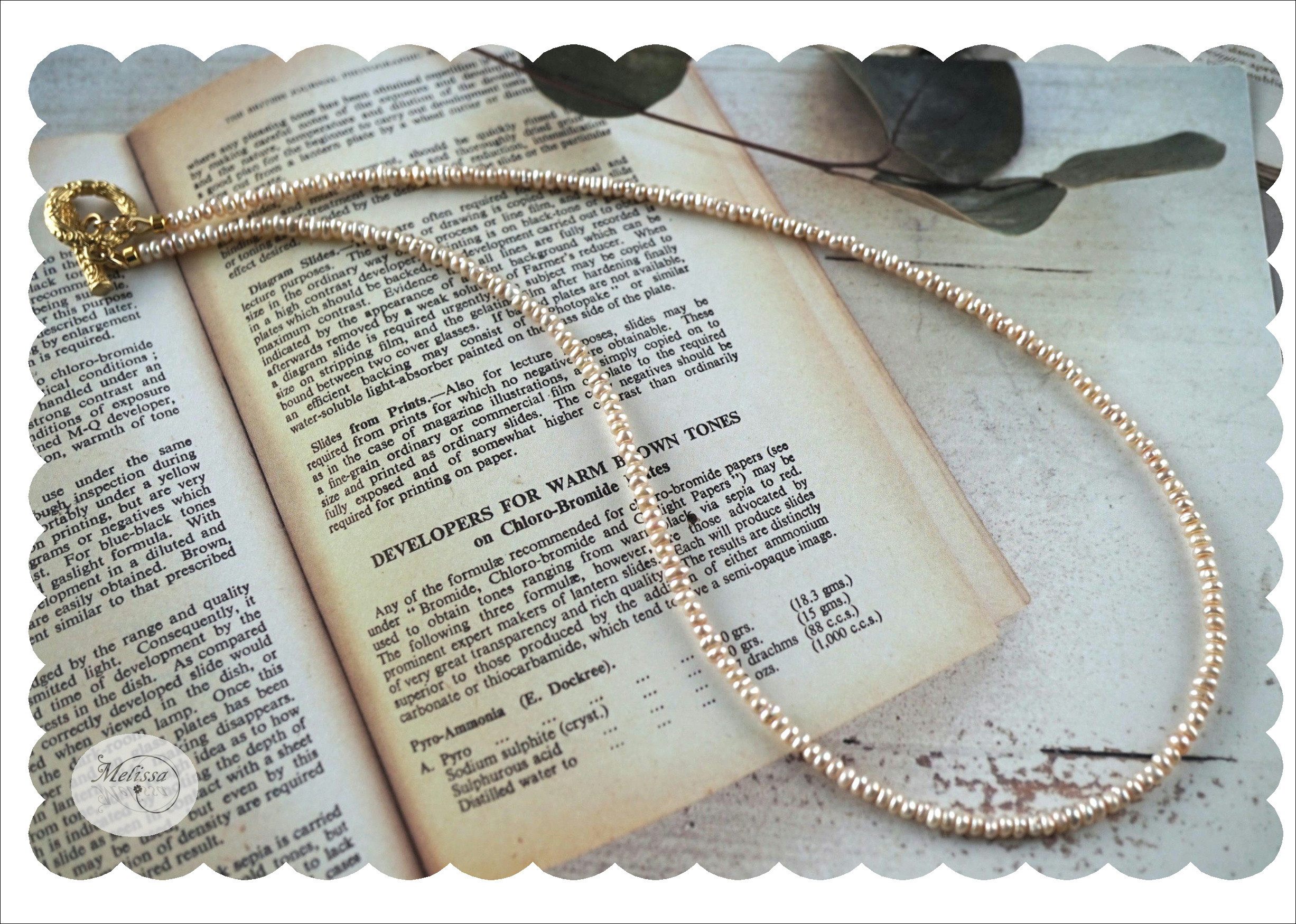 淡水パールのロンデルネックレス Ⅲ