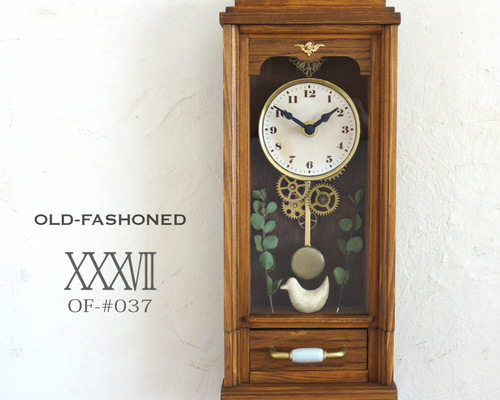 アンティーク時計まとめ売り 送料無料】OLD FASHIONED #037 レトロな時計 Sサイズ アクリル