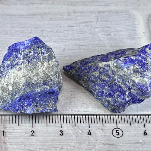 【あ】ラピスラズリ114ｇ 原石 アフガニスタン産 天然石　インテリア 満天の星空✨ アフガニスタン産 ラピスラズリ 原石 2個セット