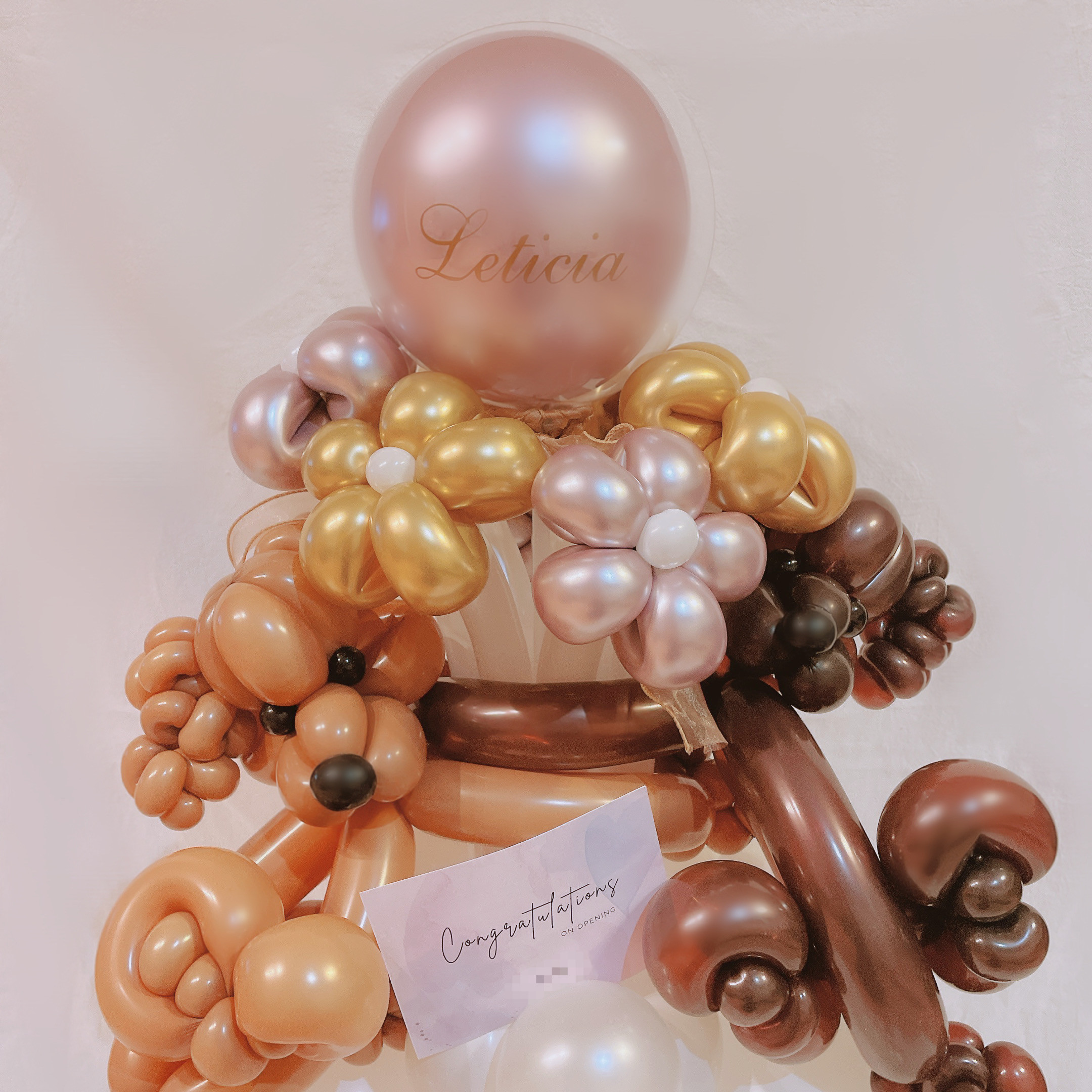 ペット似顔絵バルーンギフト ／ 誕生日・記念日ギフト