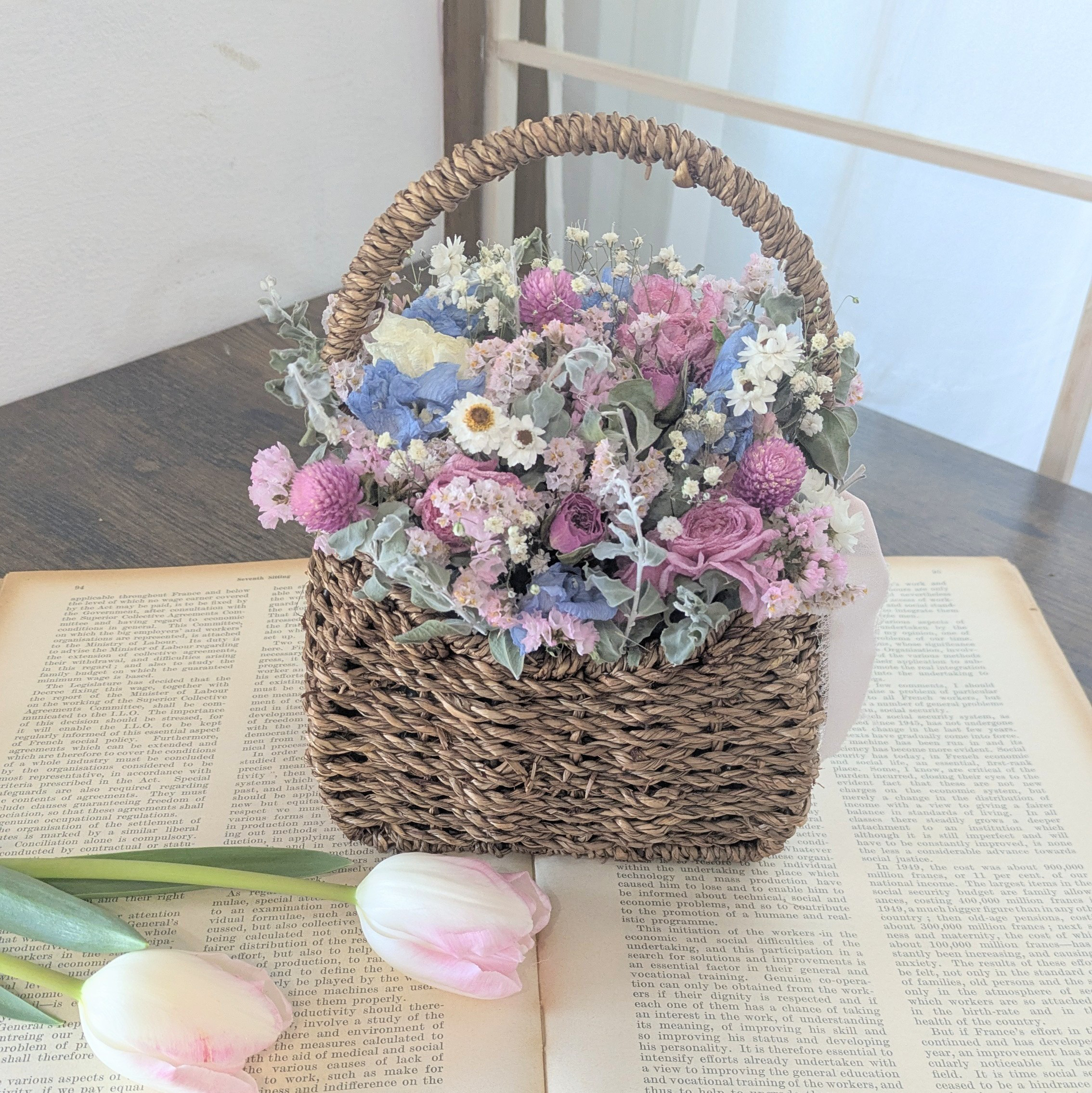 2026母の日早割　癒しのお花たち春のドライフラワー