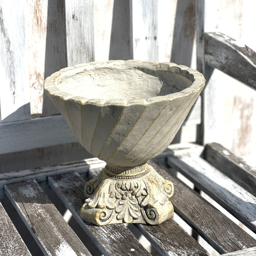 ゴブレット 鉢 植木鉢 プランター グラスファイバー ガーデニング