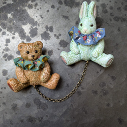 樹脂粘土〉メリーゴーランドのブローチ ブローチ harumoriji 通販