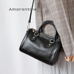 ソフトな本革バッグ斜め掛けショルダーバッグ２way通勤バッグ大人 4枚目の画像