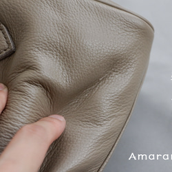 ソフトな本革バッグ斜め掛けショルダーバッグ２way通勤バッグ大人 9枚目の画像