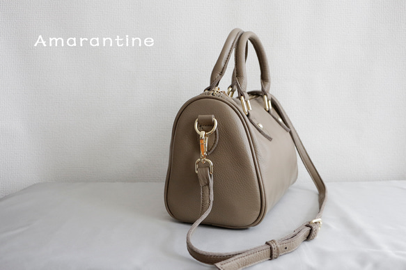 ソフトな本革バッグ斜め掛けショルダーバッグ２way通勤バッグ大人 7枚目の画像