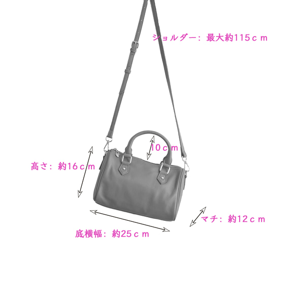 ソフトな本革バッグ斜め掛けショルダーバッグ２way通勤バッグ大人 12枚目の画像