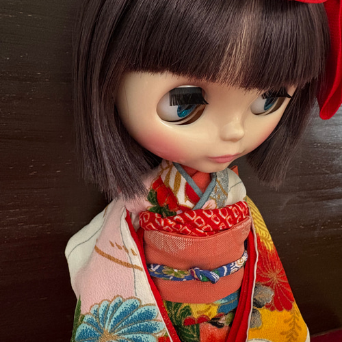 アイシードール着物　(振袖) アイシードールブライスリカちゃん振袖確認用