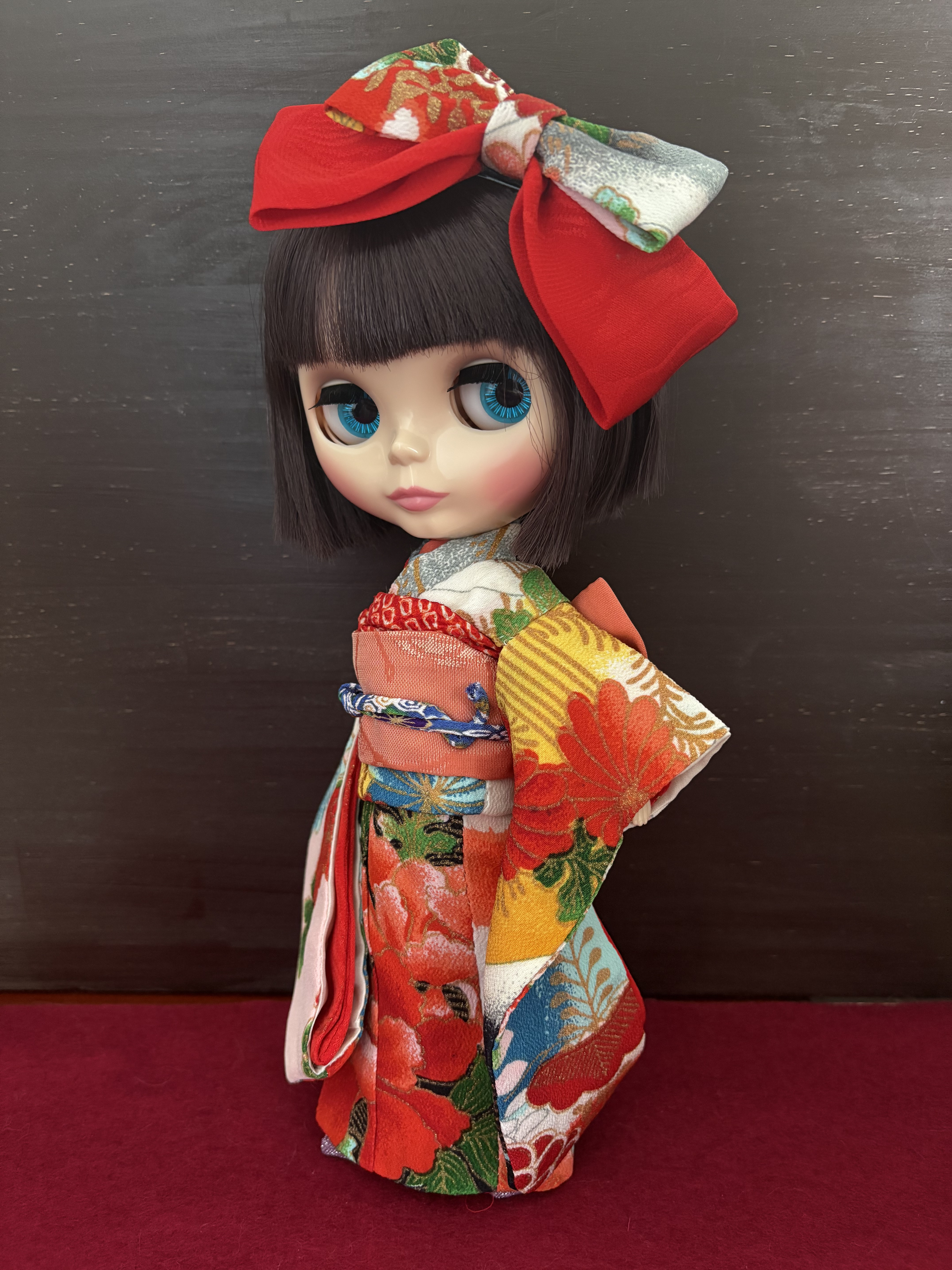 22cmドールさん振袖 0226 ブライス アイシードール その他人形