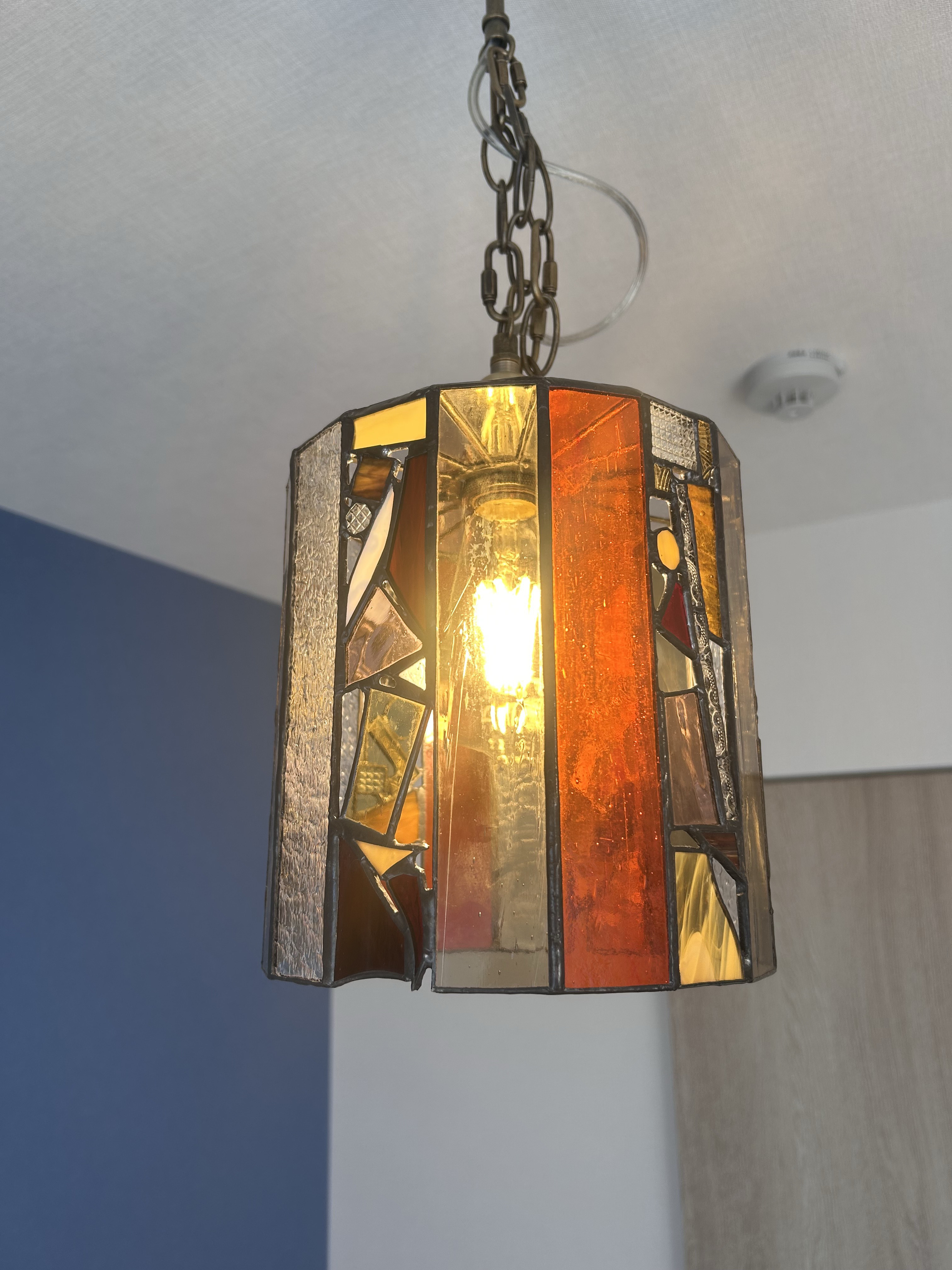 ステンドグラス・モザイクランプ