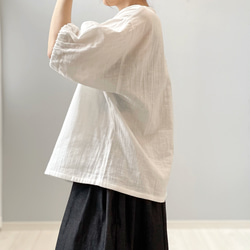 ダブルガーゼTシャツ。4色から2色選んでちょっとお得。身幅・袖幅たっぷりで着やすいタイプ【受注製作】 3枚目の画像