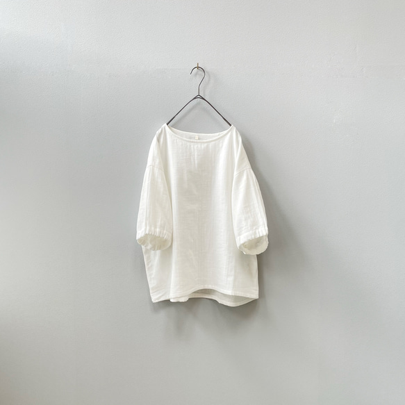 ダブルガーゼTシャツ。4色から2色選んでちょっとお得。身幅・袖幅たっぷりで着やすいタイプ【受注製作】 6枚目の画像