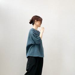 ダブルガーゼTシャツ。4色から2色選んでちょっとお得。身幅・袖幅たっぷりで着やすいタイプ【受注製作】 16枚目の画像