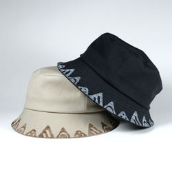 Tateyama バケットハット／ユニセックス／帽子／山 模様 7枚目の画像