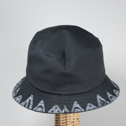 Tateyama バケットハット／ユニセックス／帽子／山 模様 3枚目の画像