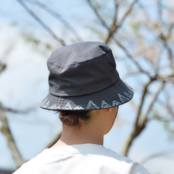 Tateyama バケットハット／ユニセックス／帽子／山 模様 8枚目の画像