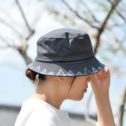 Tateyama バケットハット／ユニセックス／帽子／山 模様 9枚目の画像