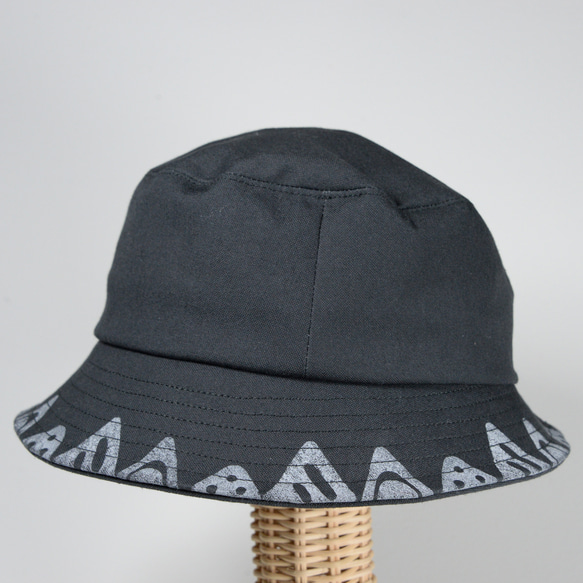 Tateyama バケットハット／ユニセックス／帽子／山 模様 4枚目の画像