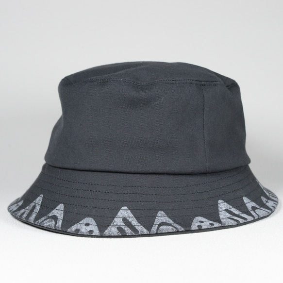 Tateyama バケットハット／ユニセックス／帽子／山 模様 6枚目の画像