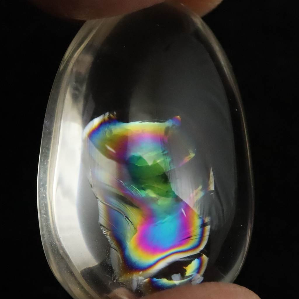 アイリスクォーツ レインボー水晶 AAA  タンブル 5.8g  #31332