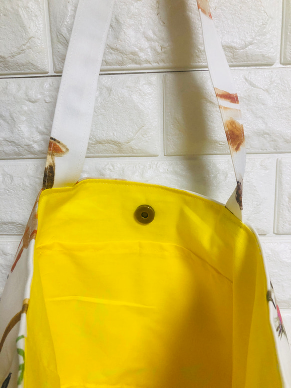 ❤ ファンキーネコ柄ビッグトートバッグ作成します❤️ 3枚目の画像