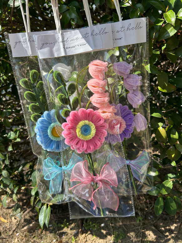 【アウトレット☆送料無料】 モールフラワー プチギフトにも最適】 枯れないお花 選べる3色 花・観葉植物