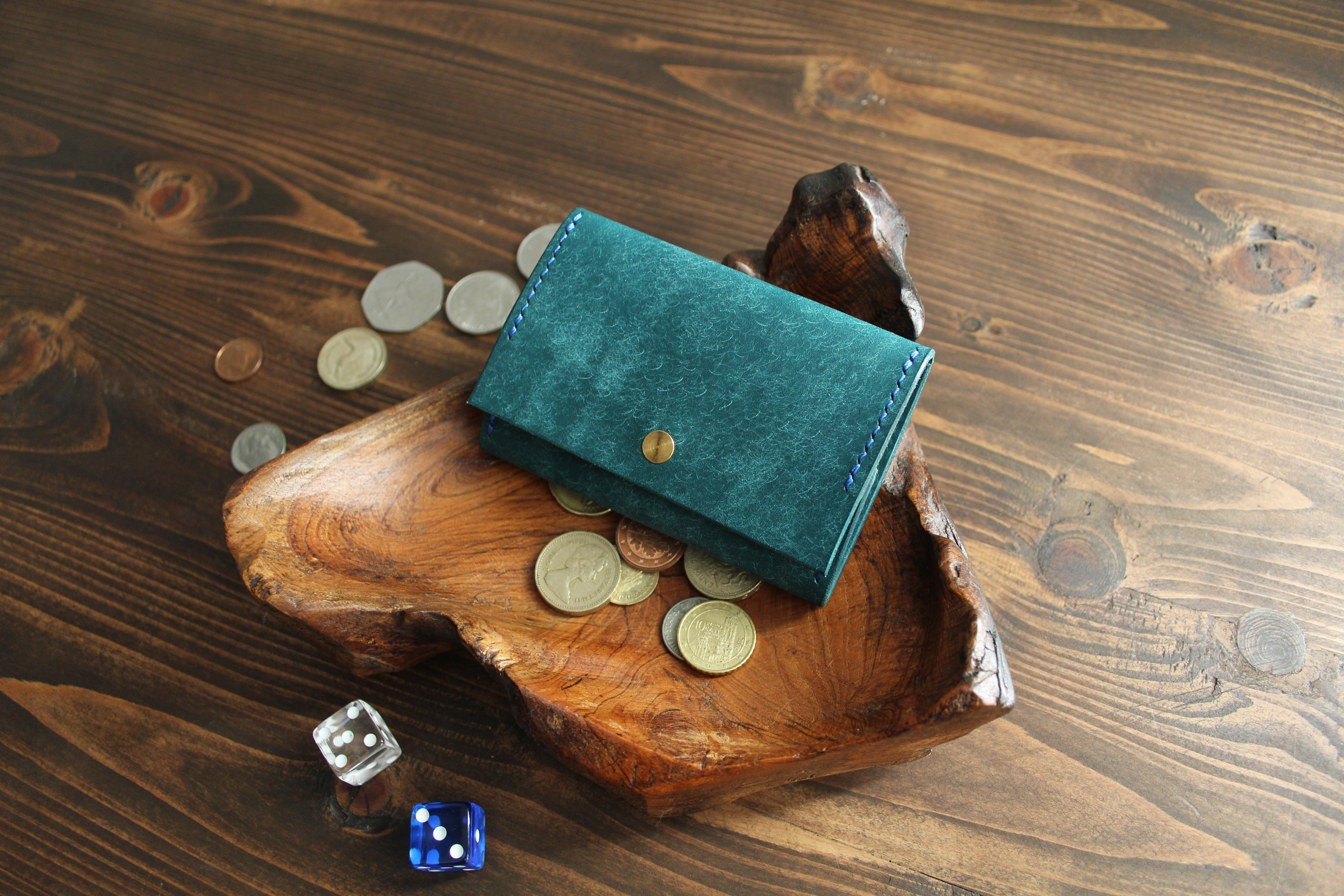 【プエブロ】コインケース『Tre（トレ）』【オルテンシア】カードが収納できる小銭入れ