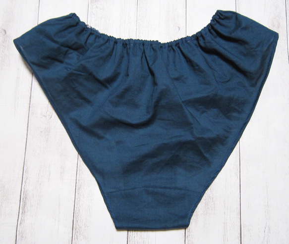 綿ローンのリラックスショーツ・お家の風景・切替☆M～Lサイズ☆ふんティー・ふんどしパンツ 2枚目の画像