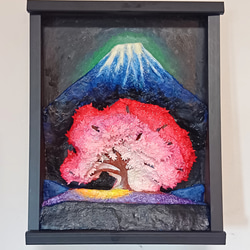 立体絵画の「デコピン、打席に立つ」 デコピン、打席に立つ 絵画
