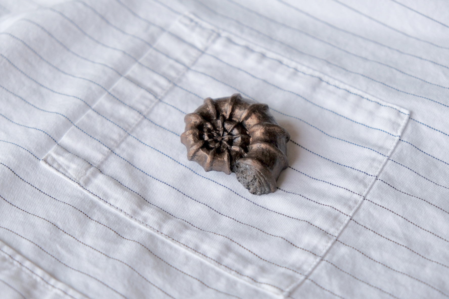 アンモナイトブローチA