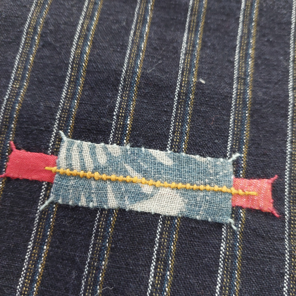 アイヌ刺繍　トートバッグa 5枚目の画像